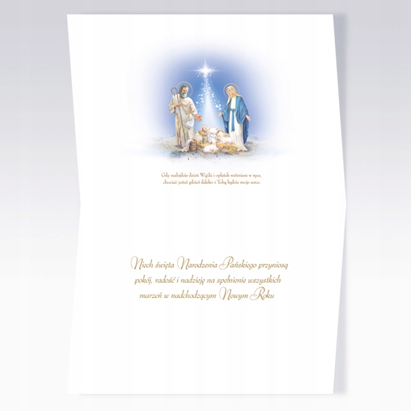 KARNET LAURKA KARTKA ŚWIĘTA BN + KOPERTA + OPŁATEK Kod producenta brak