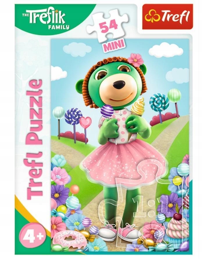 

Puzzle 54 Mini Wesoły Świat Treflików 1 Trefl