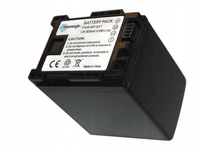 

Akumulator Bateria Do Canon Legria HFS10 BP827