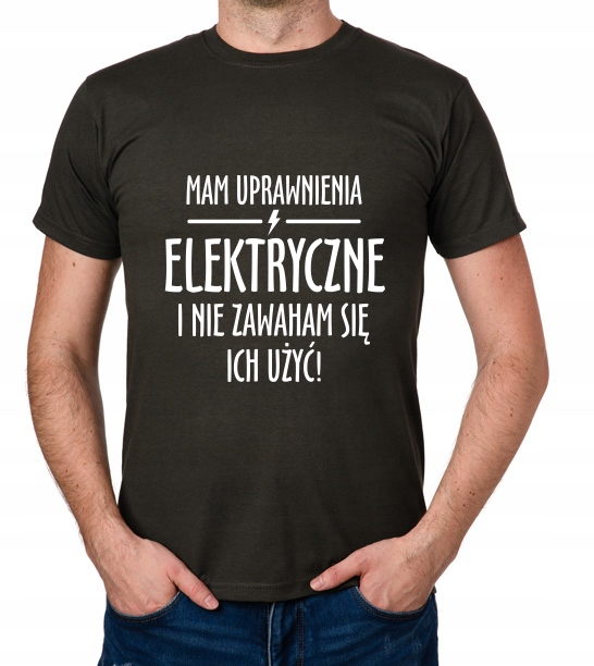 

koszulka Elektryka Elektryk Uprawnienia prezent