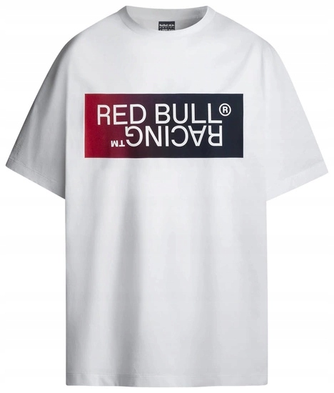 Tričko Red Bull Racing Ombre Logo 2025 White, velikost M