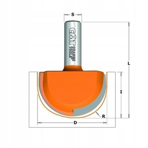 Cmt 914.990.11 Fréza Hm D=50,8 R=25,4 I=31,75 S=12 L=70