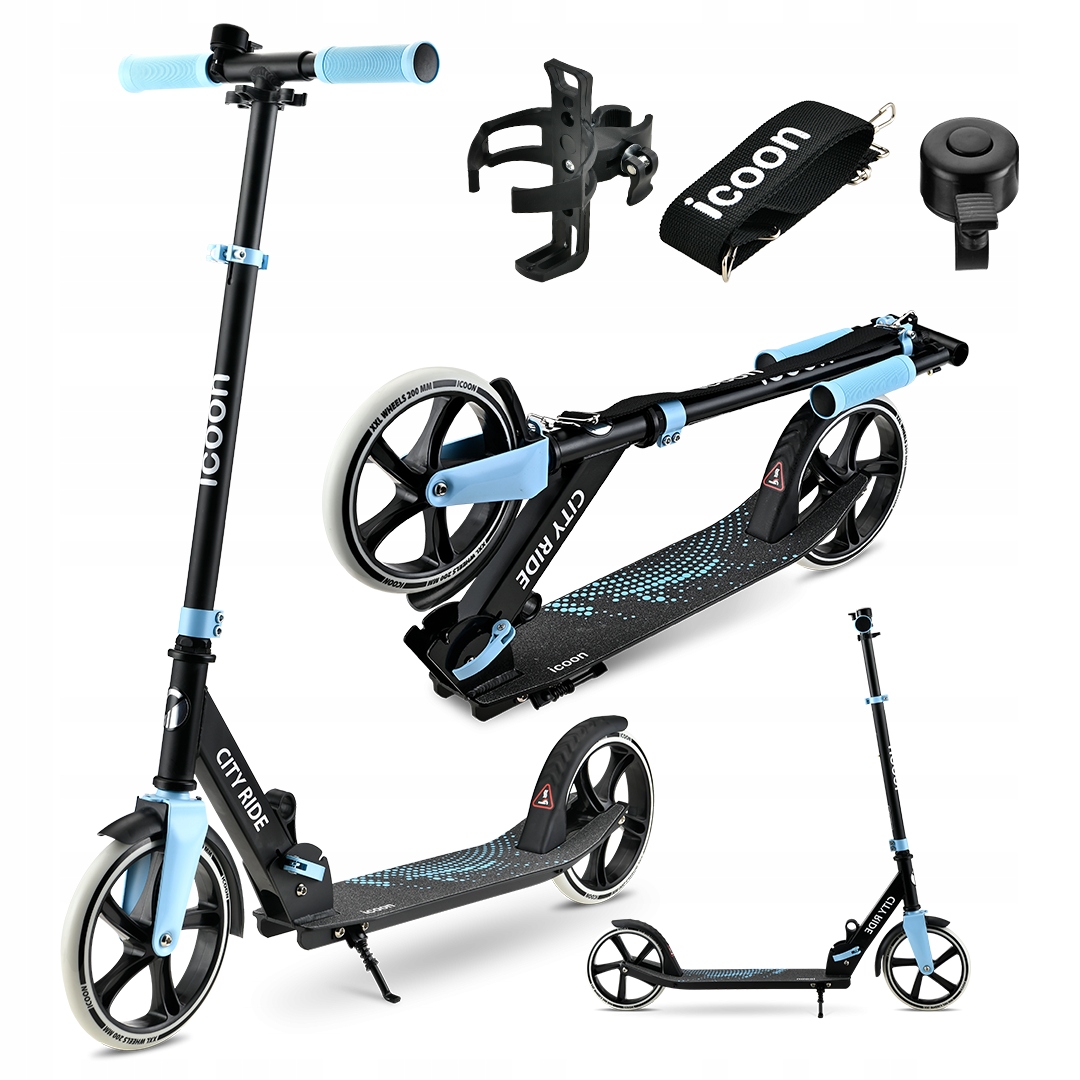 Icoon Hulajnoga Miejska City Ride Niebieska