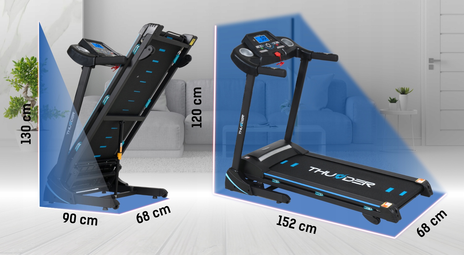 MOCNA BIEŻNIA ELEKTRYCZNA 17 km/h 140kg USB 43cm EAN (GTIN) 5904161751502