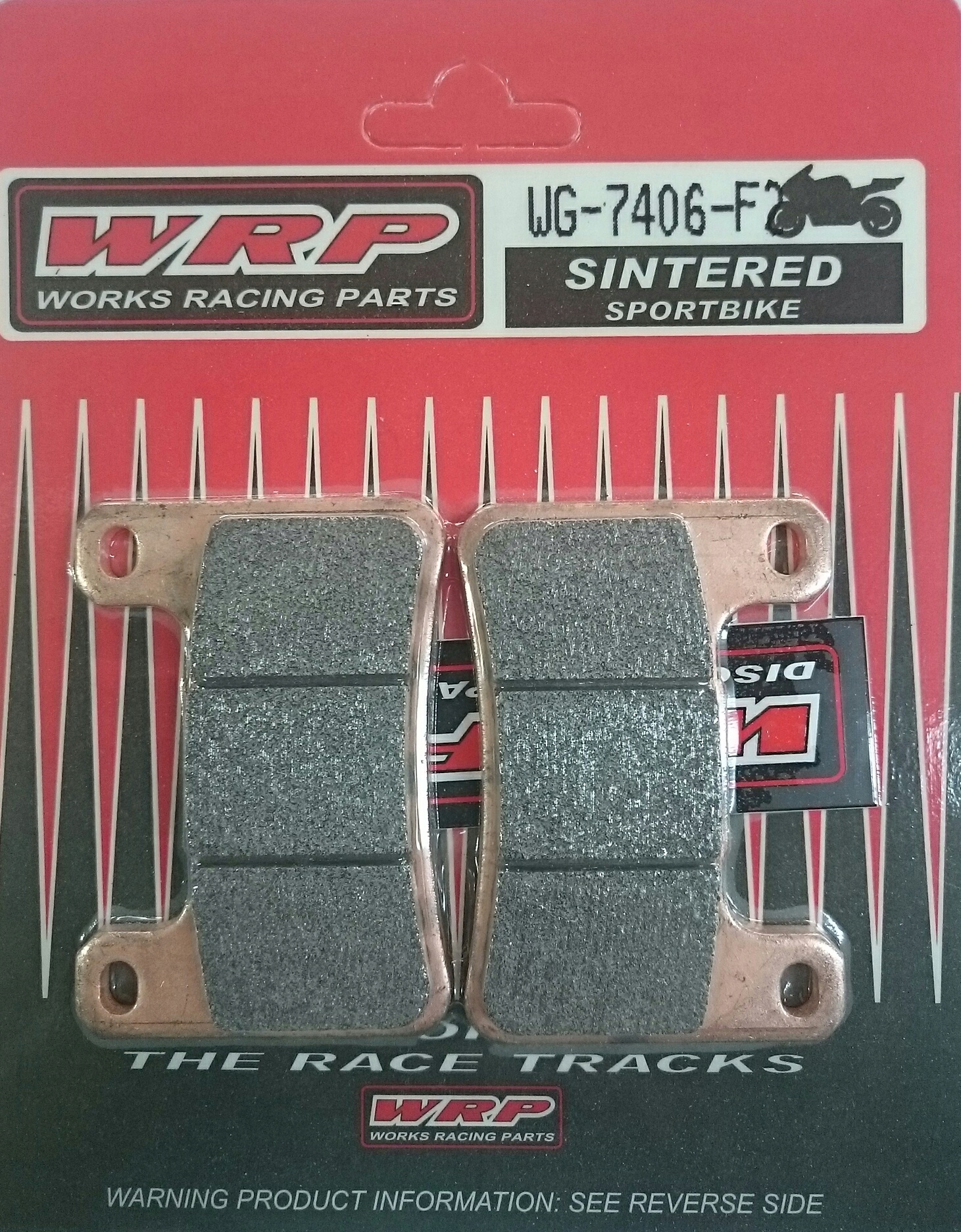 WG-7406-F2 - WRP тормозные колодки FA379, MCB752