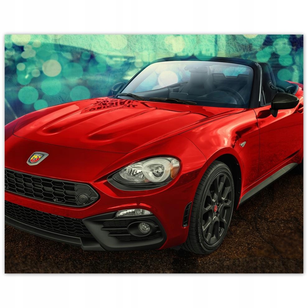 

Plakat 50x40 Fiat 124 Spider