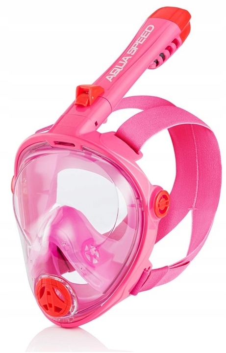 Potápěčské Brýle celoobličejová Aqua-speed Spectra Kid kol. 3 Růžová, velikost L