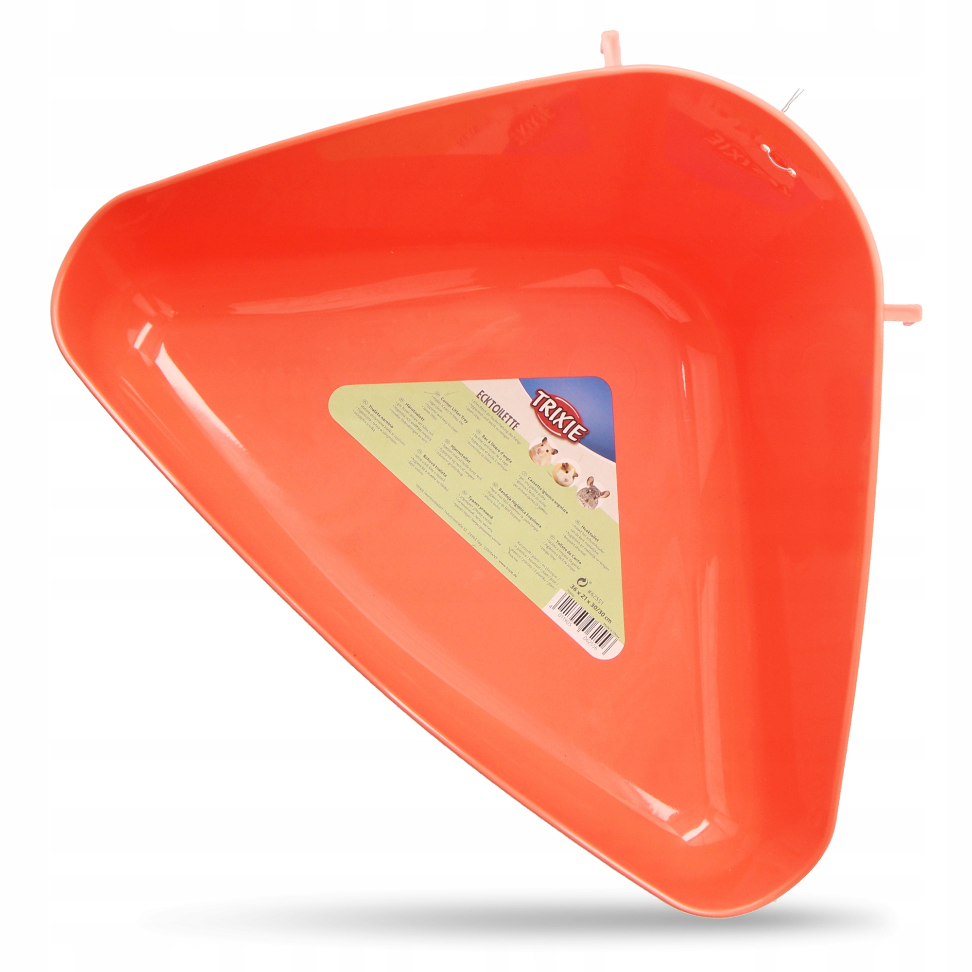 KUWETA dla KRÓLIKA ŚWINKI MORSKIEJ NAROŻNA TOALETA CHOMIKA Gryzoni KLATKI Stan opakowania oryginalne