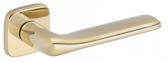 Kľučka Flat Zlatý lesk Vds 49-0666