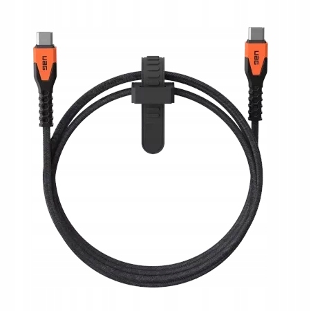 Kabel Uag Rugged Cable Usb-c 60W 1,5 m pomarańczowy