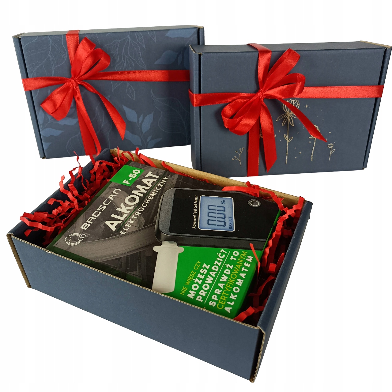 Alkomat BACscan F-50 + Kalibracje i etui Model BACscan F-50