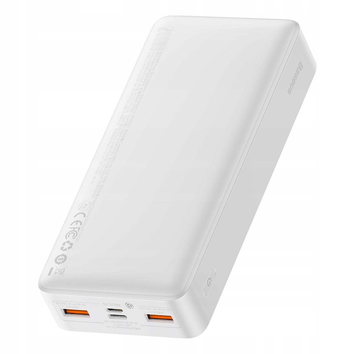 BASEUS POWER BANK 20000mah POWERBANK 20W PD 3x USB USB-C TYP-C 3A QC 3.0 Marka Baseus