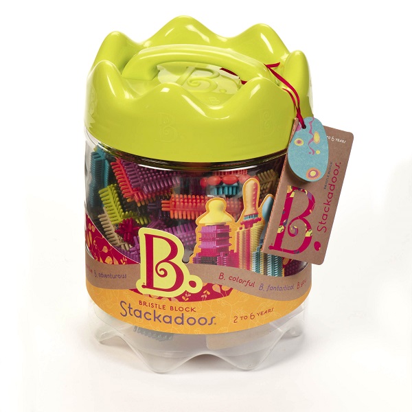 

Klocki jeżyki w słoju Stackadoos in Jar B.Toys