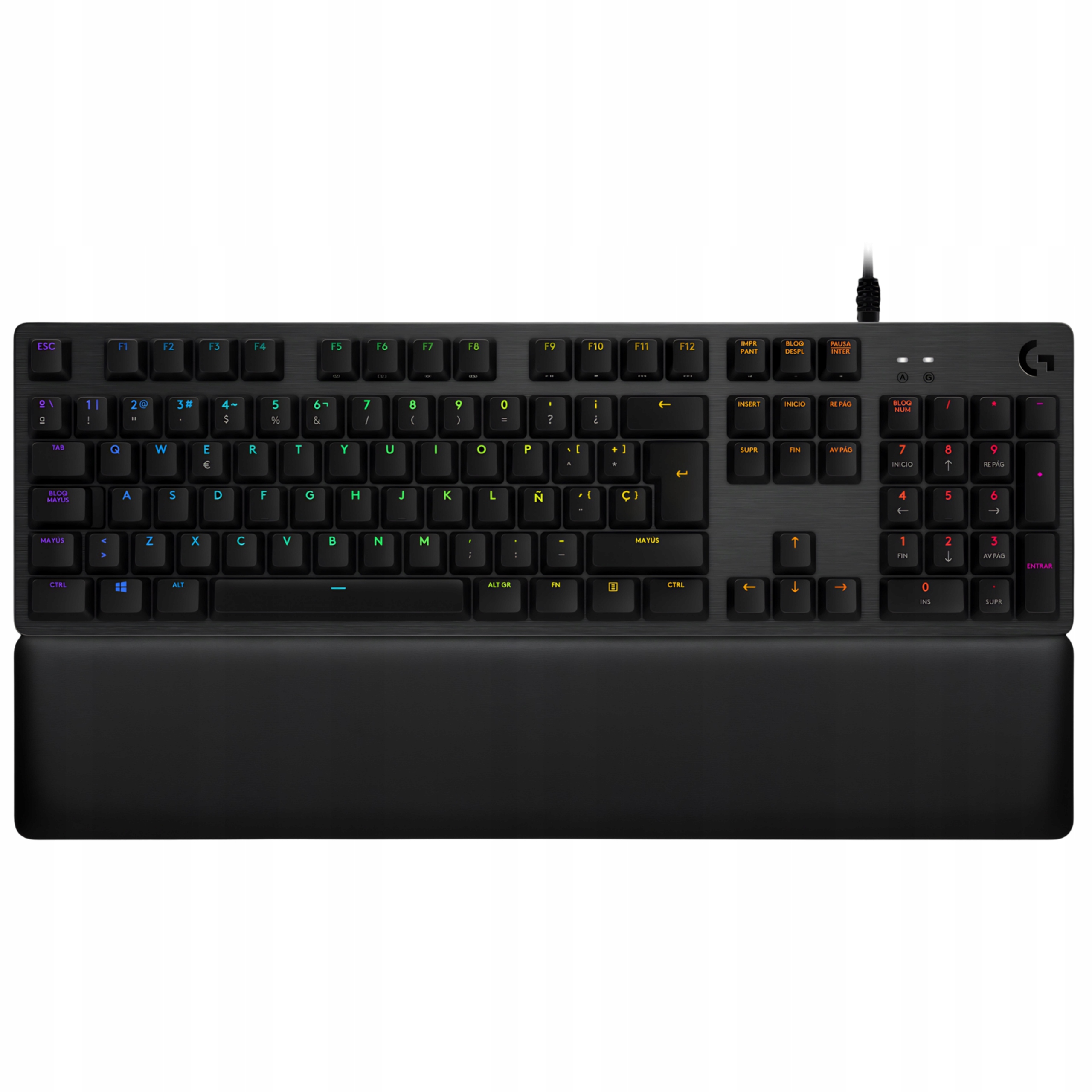 Mechaniczna klawiatura Logitech G513 Carbon Rgb Gx Brown Tactile Podpórka