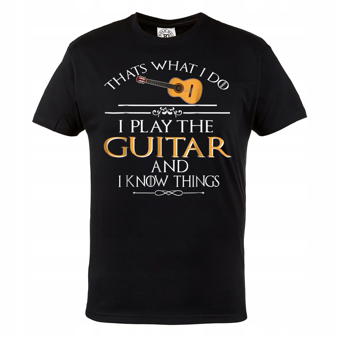 

Męska Koszulka Muzyczna Dla Muzyka Gitara