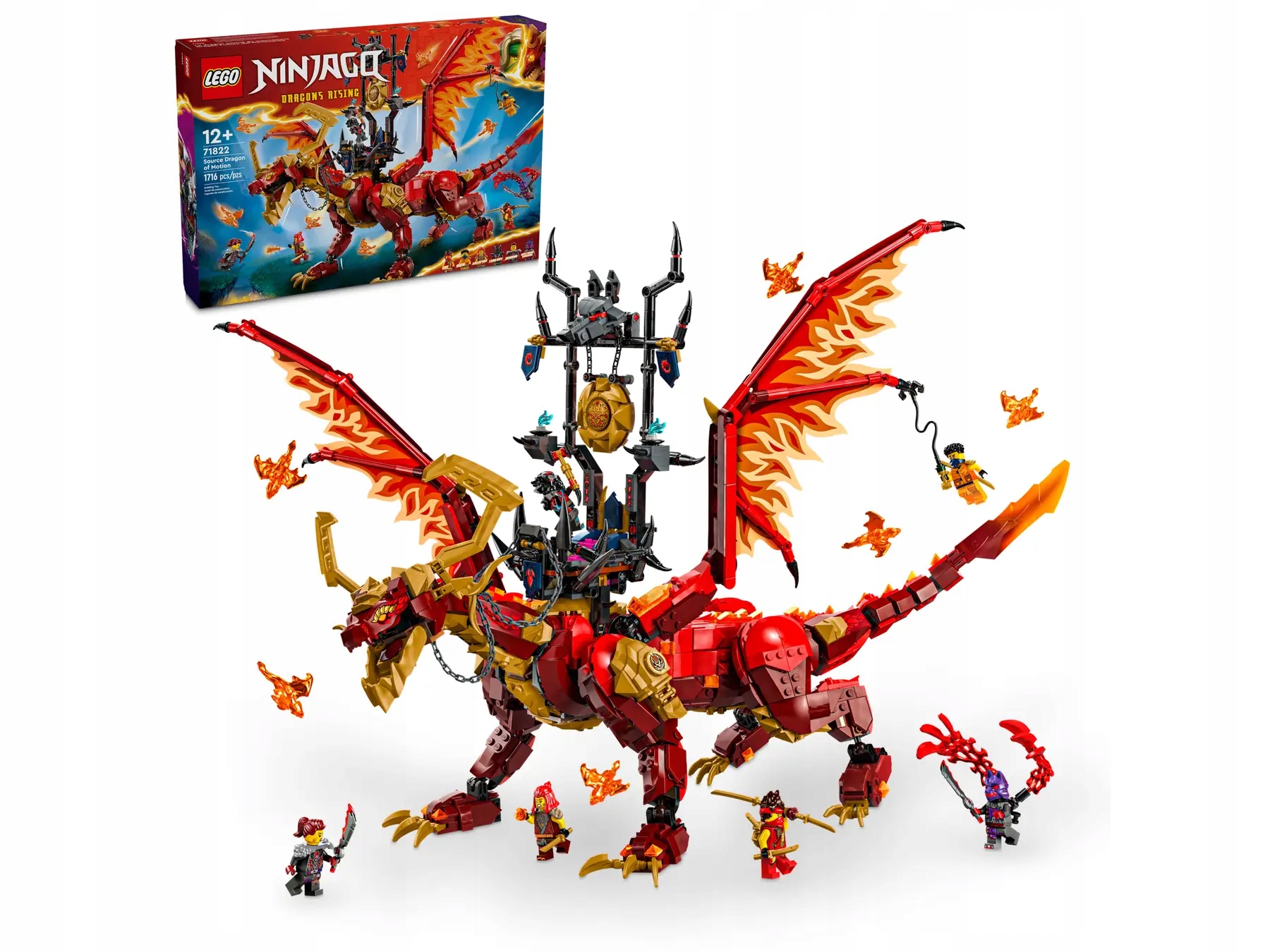 Lego Ninjago 71822 Dračí zdroj pohybu