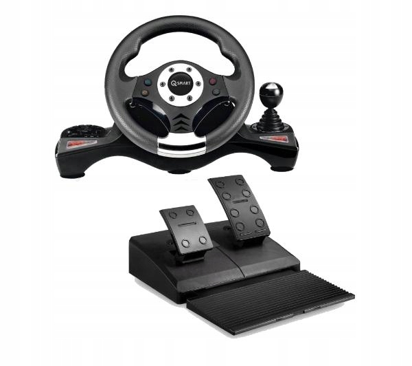 Kierownica Q-smart SW6060 Suzuka Pro 4w1 z Pedałami PS4 PS3 Xbox One Pc