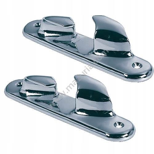 PÓŁKLUZA 150X34MM MOSIĄDZ CHROM