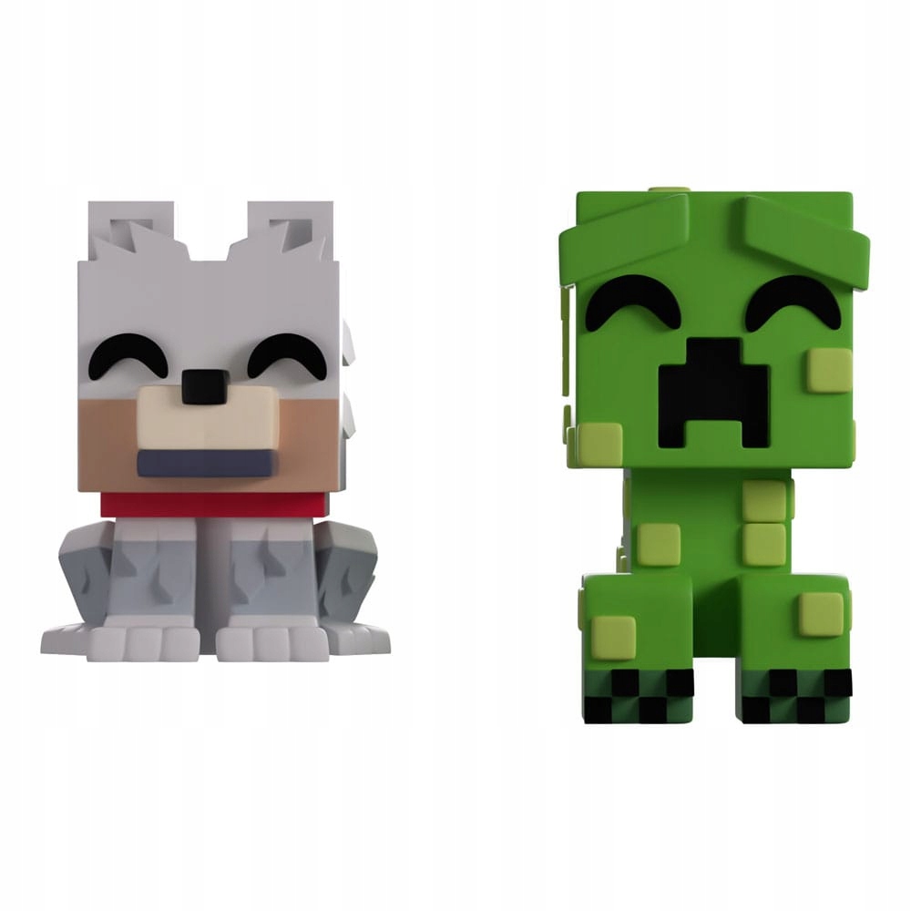 Youtooz Vinyl Figurky Minecraft Wolf and Creeper Monitor Buddiez