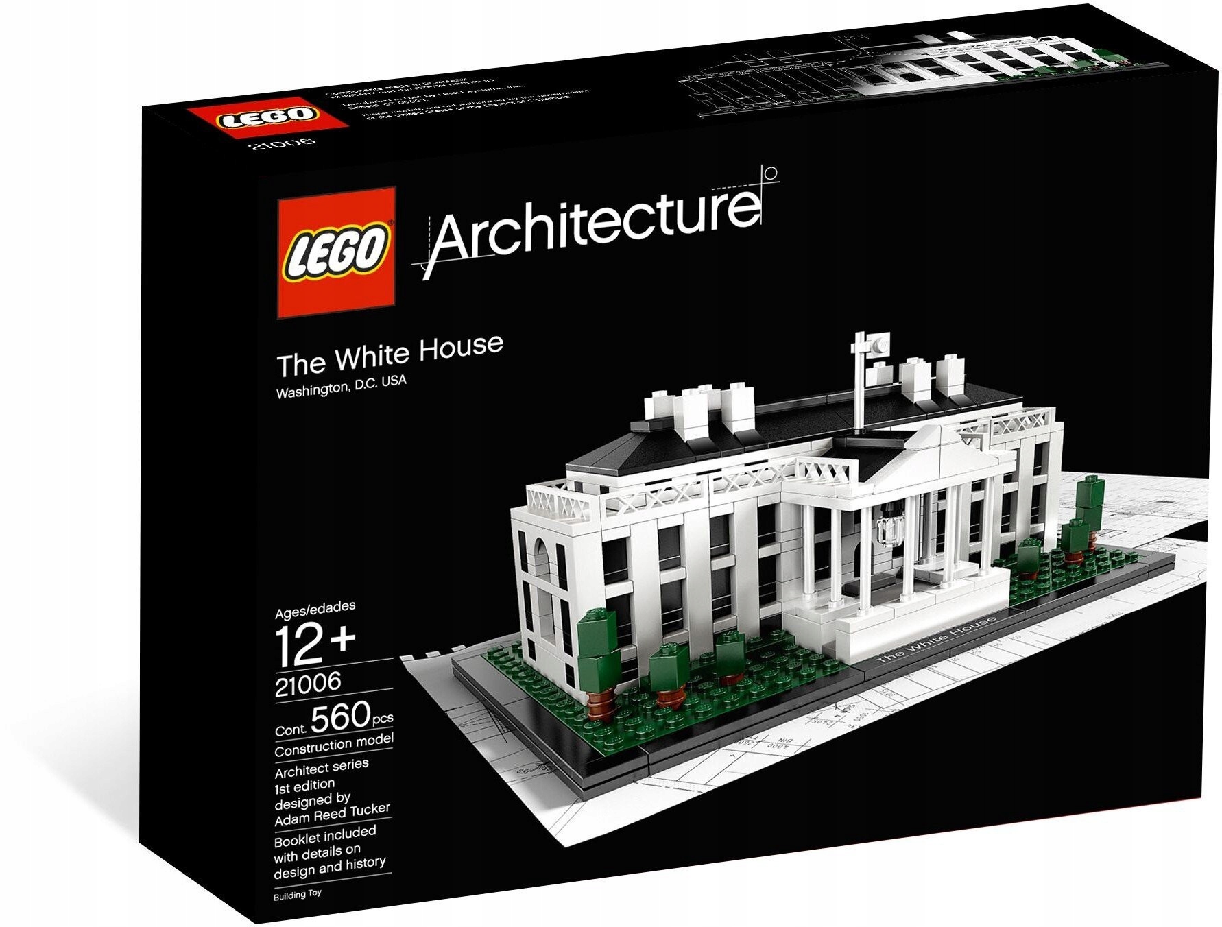 Lego Architecture 21006 Bílý dům Nové