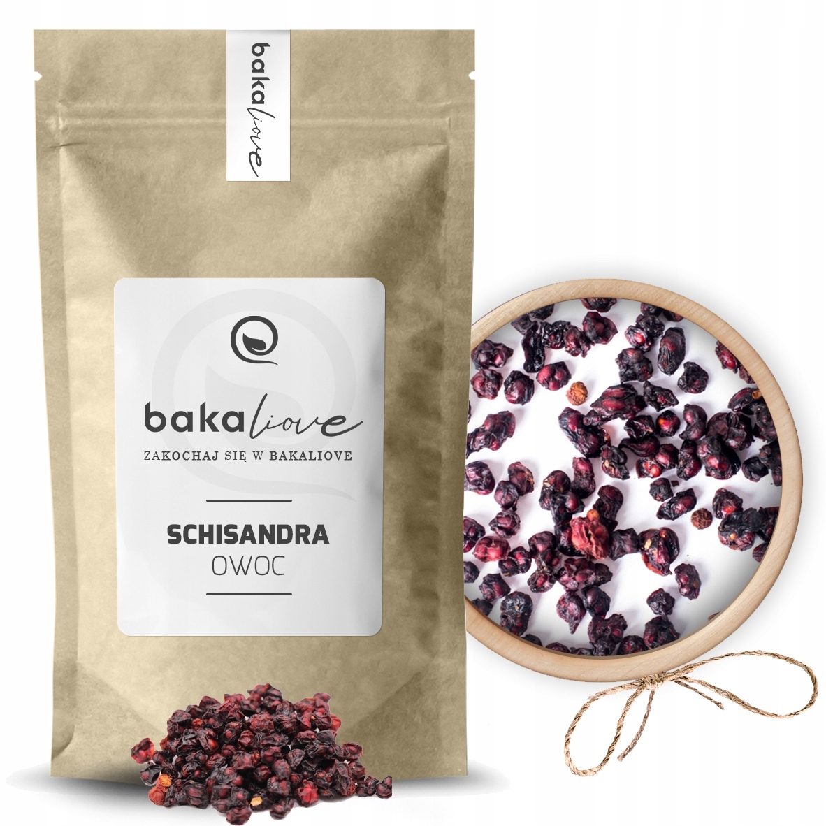 

Schisandra owoc suszony cytryniec chiński 100g