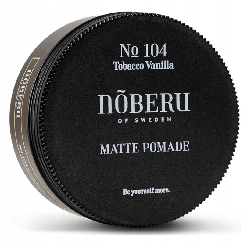 Noberu Matte Pomade Tobacco Vanilla Matująca Pomada Do Włosów 80 ml