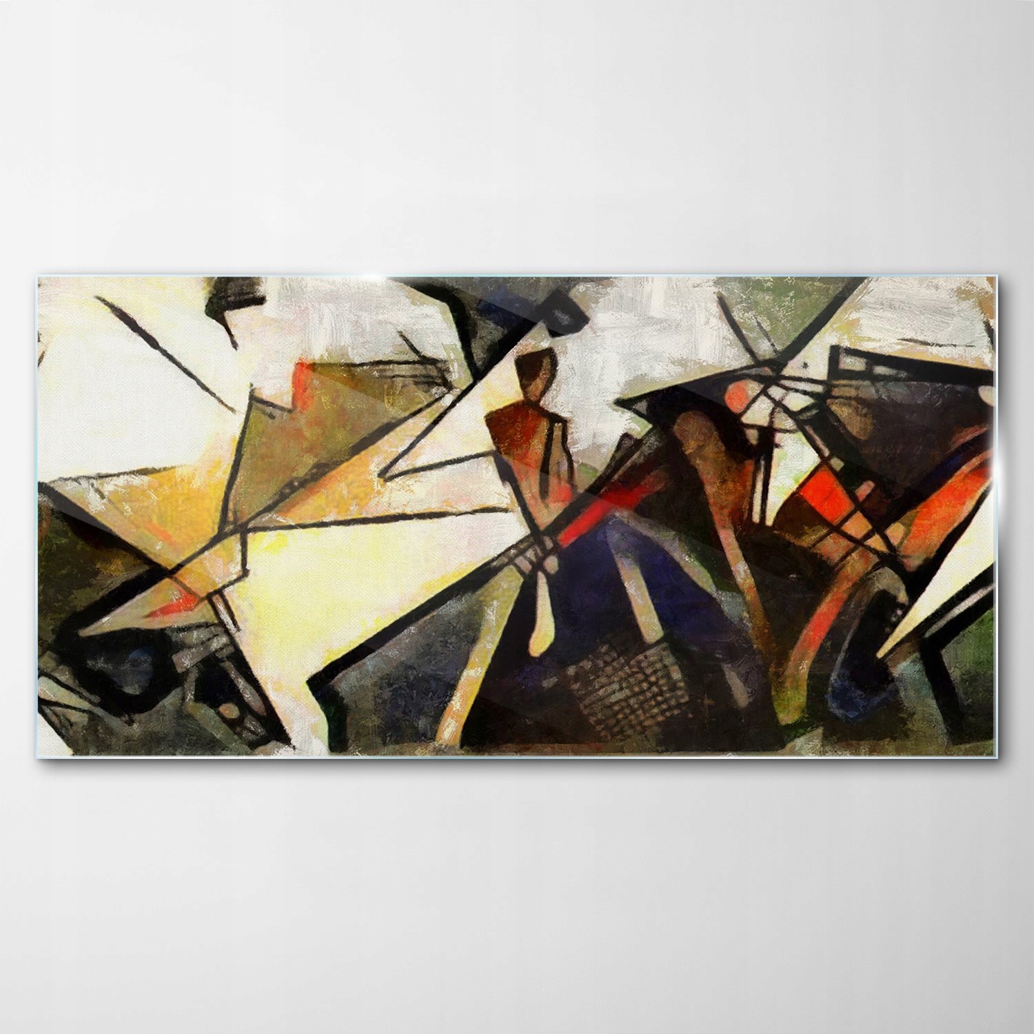 

Hartowany Obraz Szklany Geometria Picasso 100x50