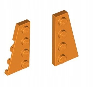 

Lego płytka skos P+l 2x4 pomarańczowy 41770 41769