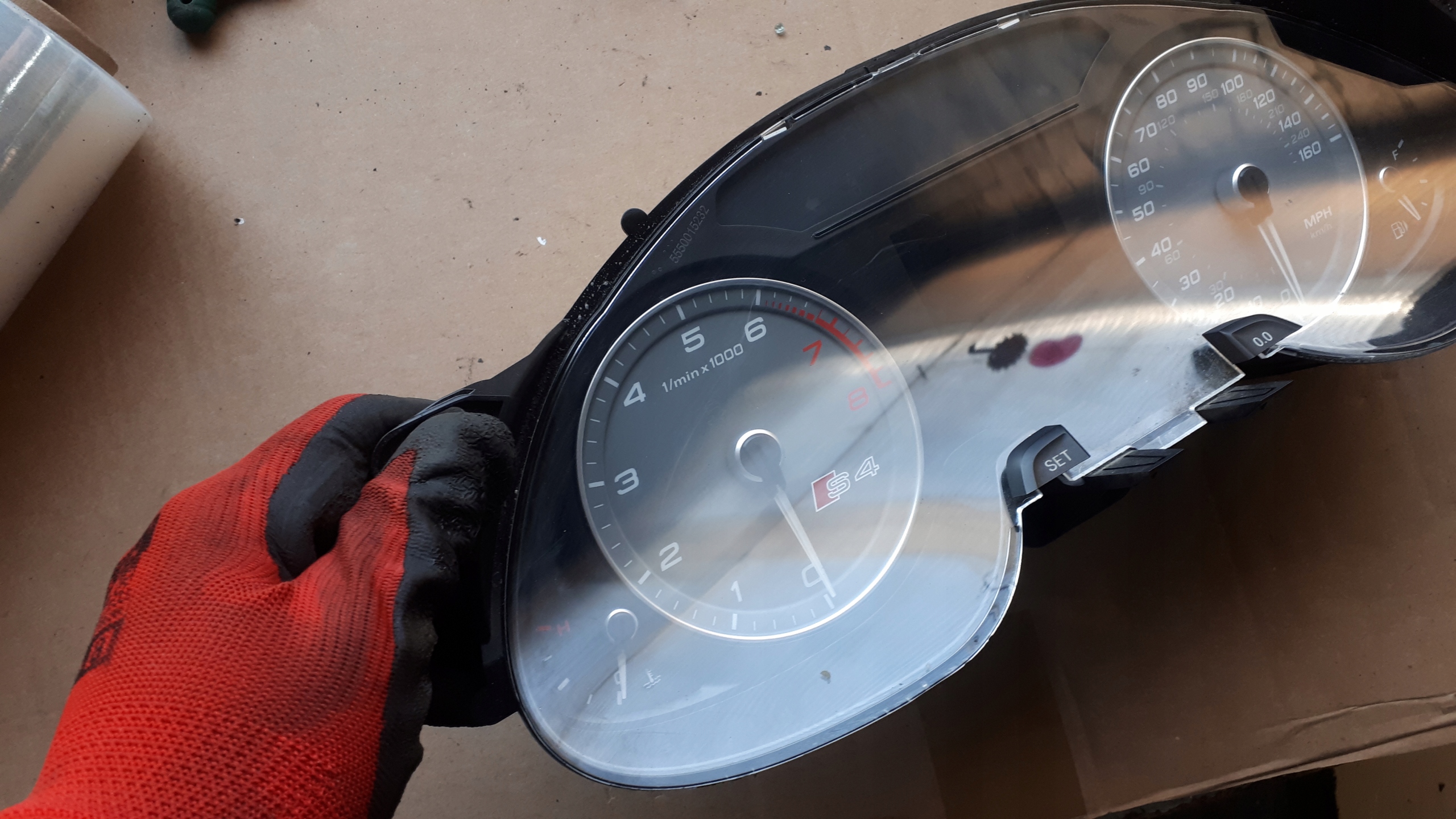 S4 B8 LIFT dials clock dials 3.0 TFSI petrol