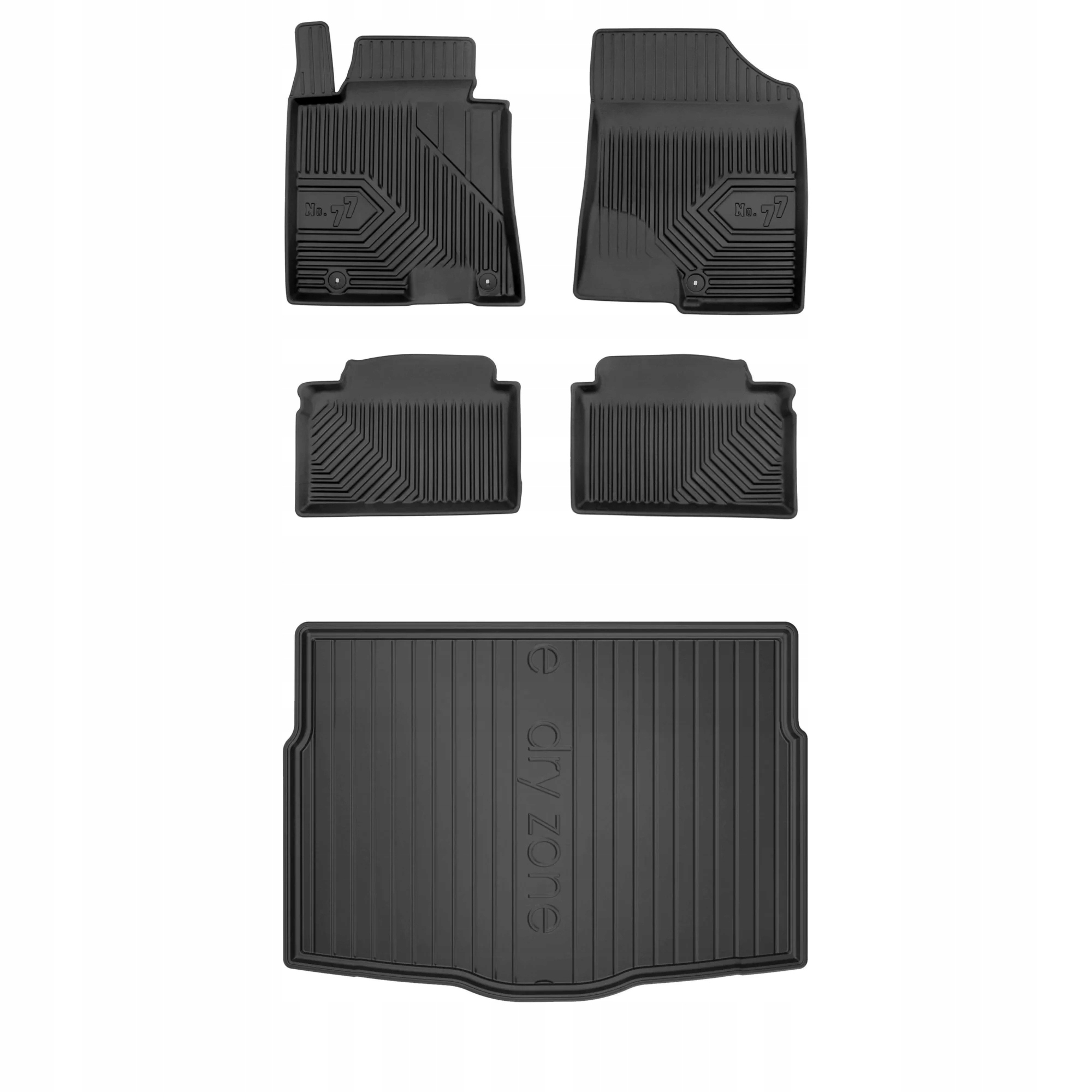 Gumová sada kobercov a rohože Hyundai i30 II 2011-2017