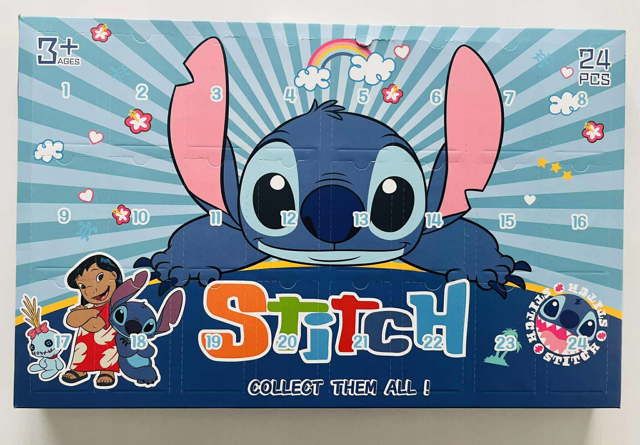 Адвент-календарь Stitch, 24 фигурки, от 3 лет