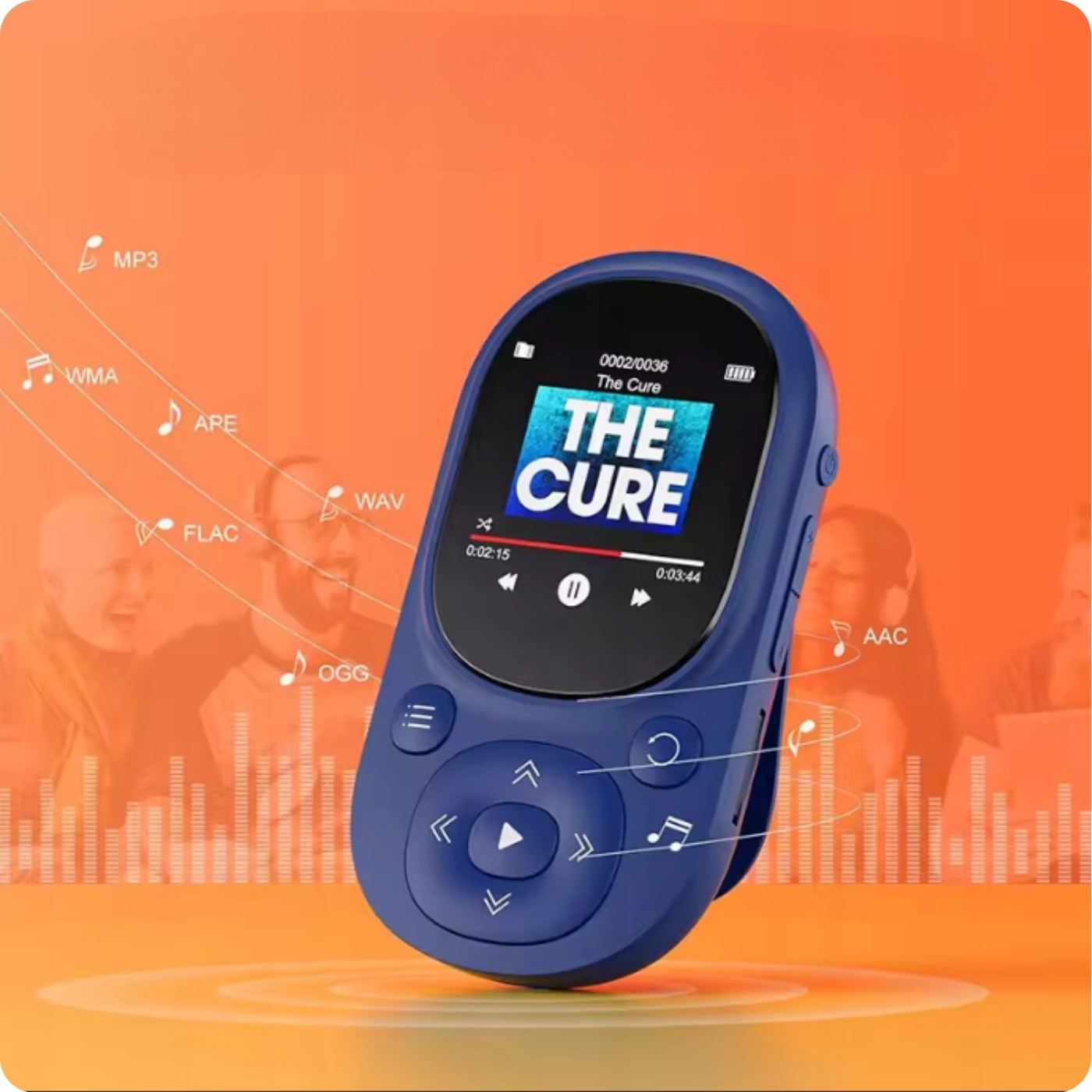 ODTWARZACZ MP3 MUZYKI BLUETOOTH RADIO FM 64GB PRZENOŚNY AUDIOBOOK SŁUCHAWKI Kod producenta Odtwarzacz muzyki MP3 A11 64GB