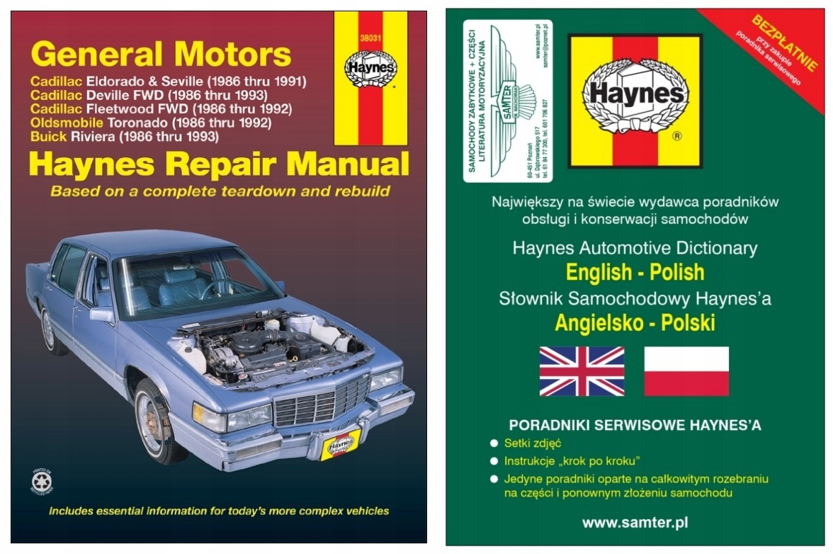 Cadillac Eldorado Seville Deville Fleetwood 86-93