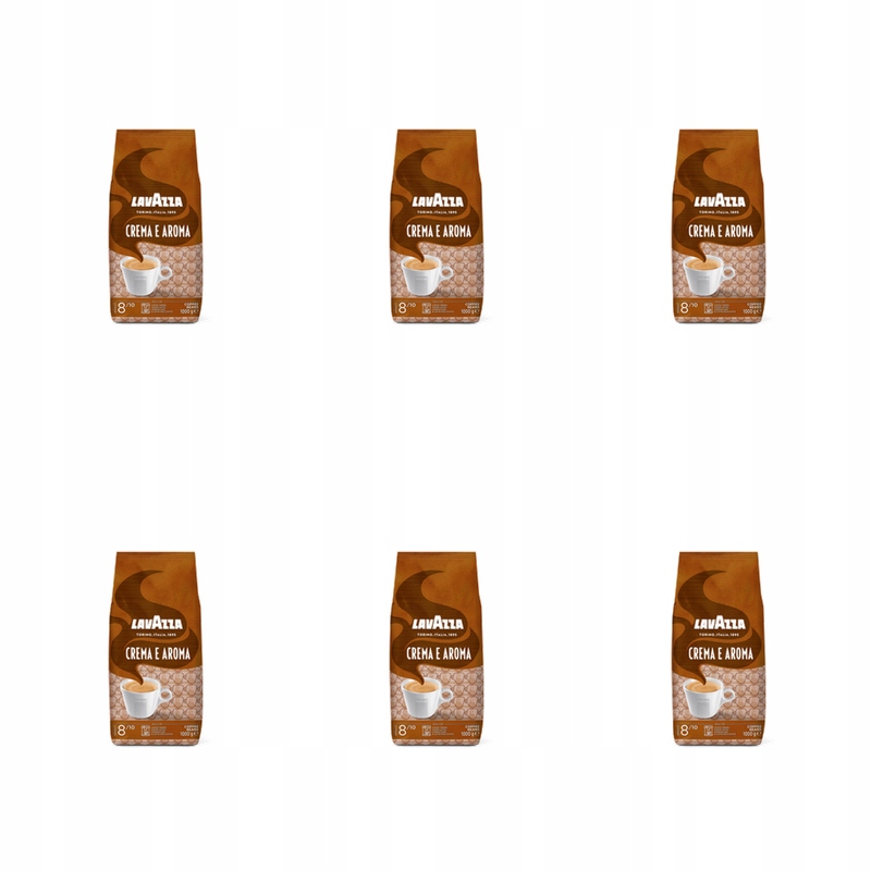 Lavazza Crema e Aroma kawa ziarnista 1000g X6