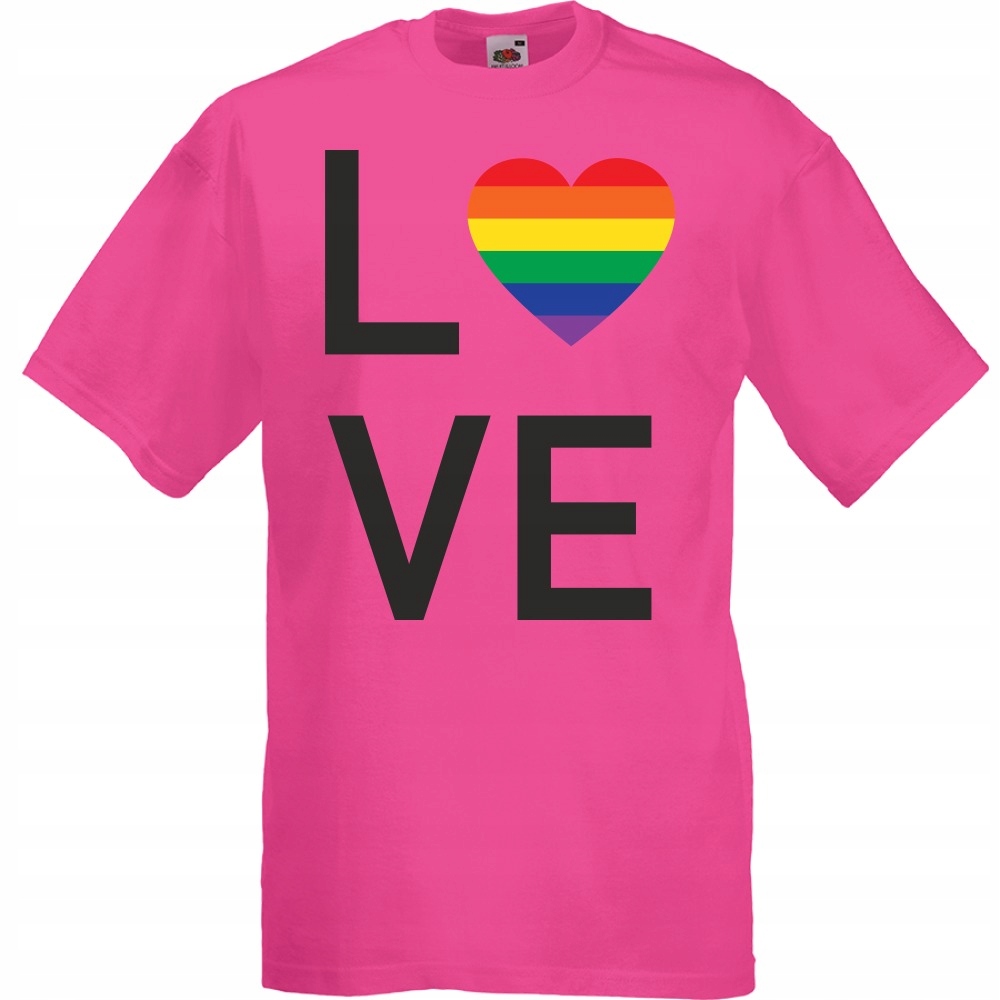 

Koszulka Lgbt marsz równości L fuksja