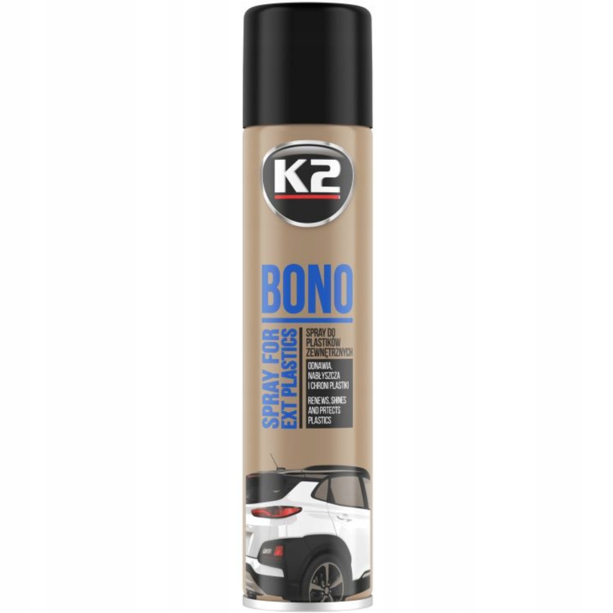 K2 BONO do Nabłyszczania Plastików Spray 300 ml