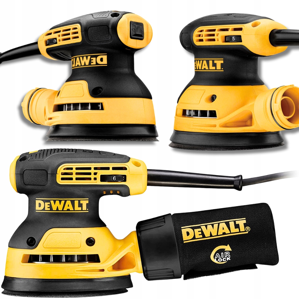 Excentrická bruska DeWALT nastavitelná 125 mm, multifunkční, výkonná