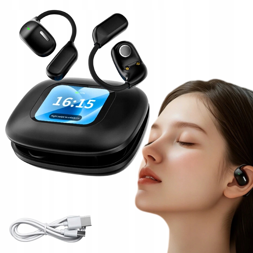 Bezdrátové bluetooth sluchátka Překladač ježků pro sport a hovory
