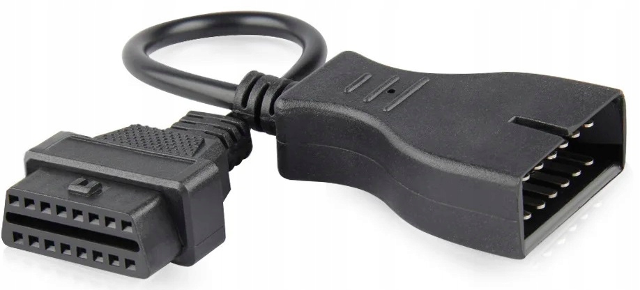 Kabel Przejściówka Adapter Łącznik OBD2 Do Daewoo Lanos Nubira Matiz 12 Pin