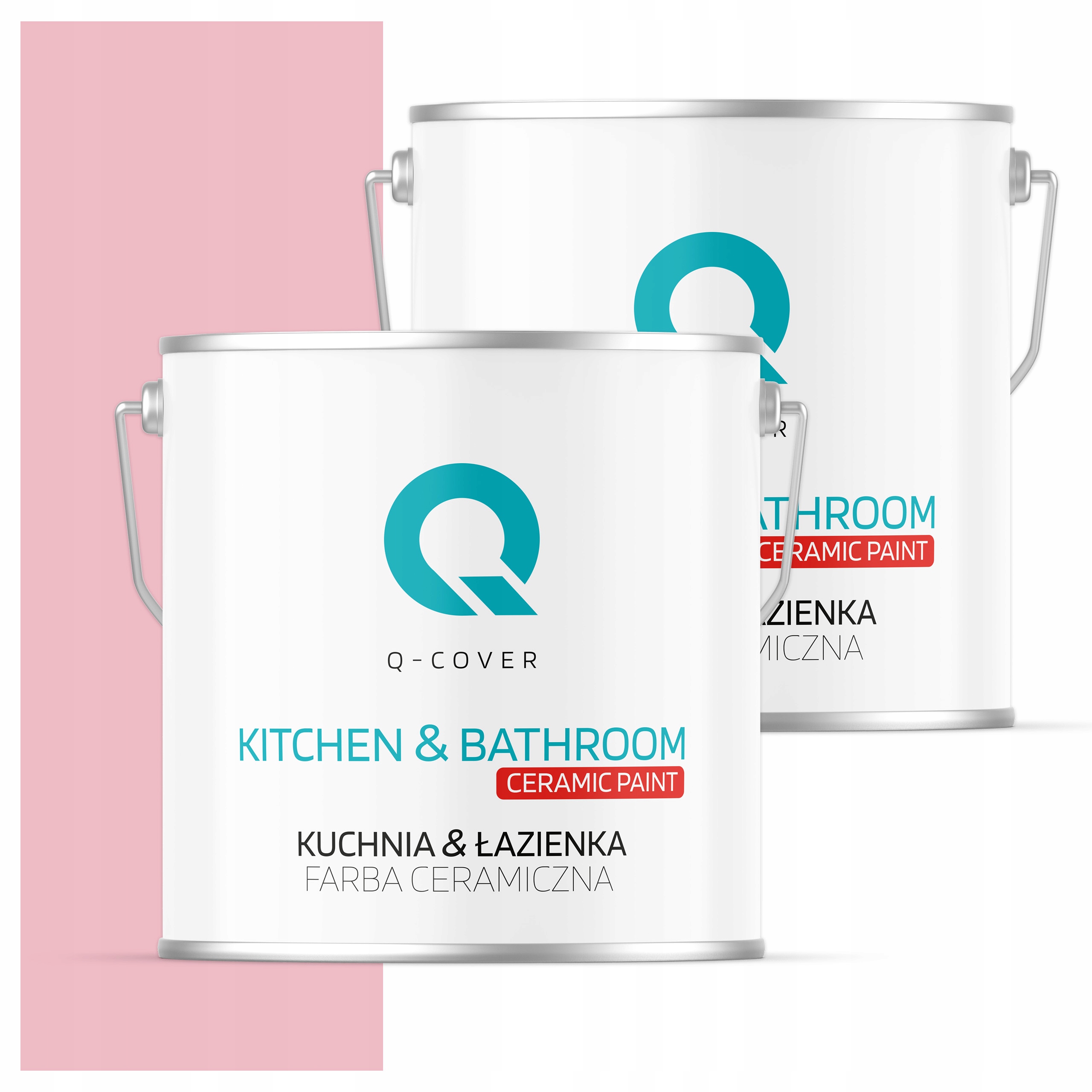 Farba do kuchyne a kúpeľne Umývateľná 5L Hlboká matná farba Ružová svetlá H3657