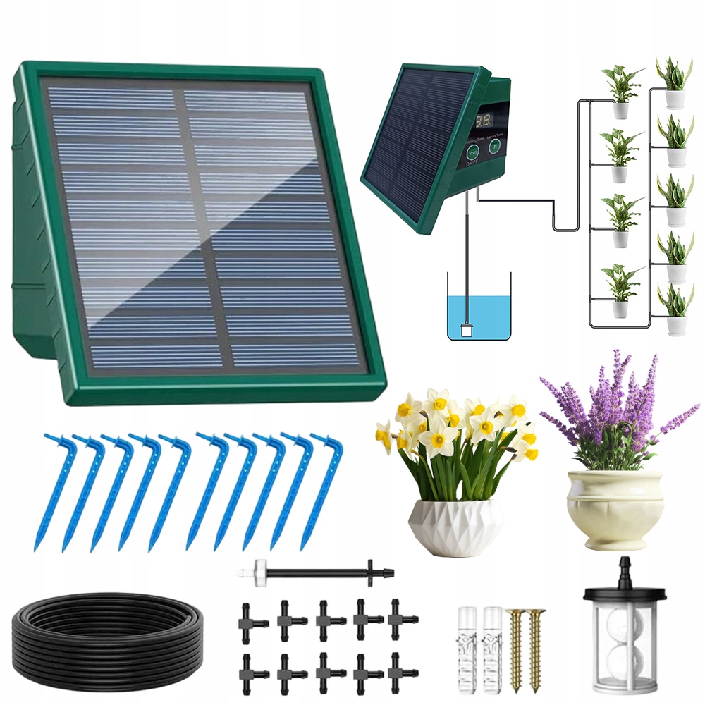 Automatický zavlažovač pro květináče s časovačem a anti-sifonem na 30 dní