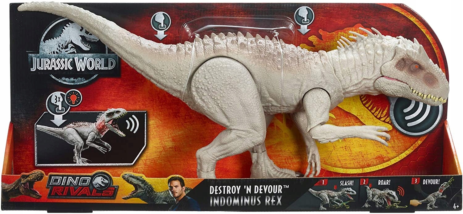 

Jurassic World Dinozaur Interaktywny Indominus Rex