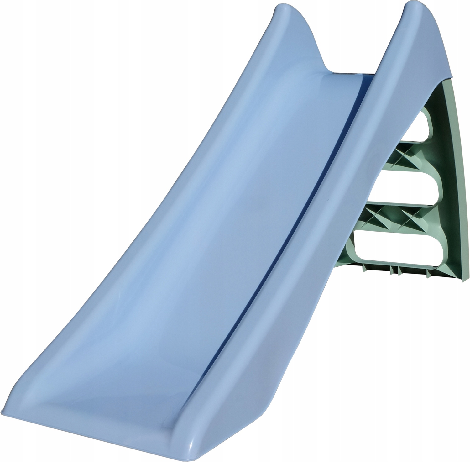 ZJEŻDŻALNIA OGRODOWA WODNA ŚLIZG 116 CM PASTELOWA niebieska MOCHTOYS Wysokość produktu 62.5 cm