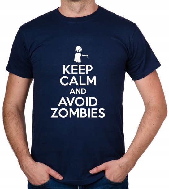 

koszulka Keep Calm And Avoid Zombies prezent