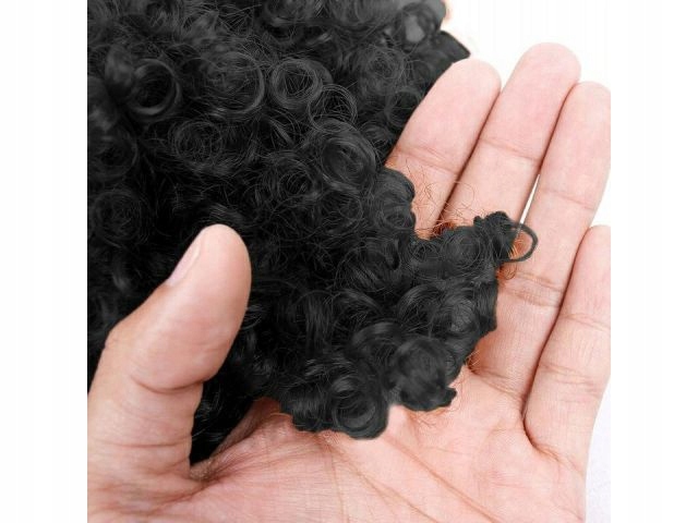 PERUKA AFRO CZARNA KRĘCONE WŁOSY NA IMPREZĘ EAN (GTIN) 5903815105128