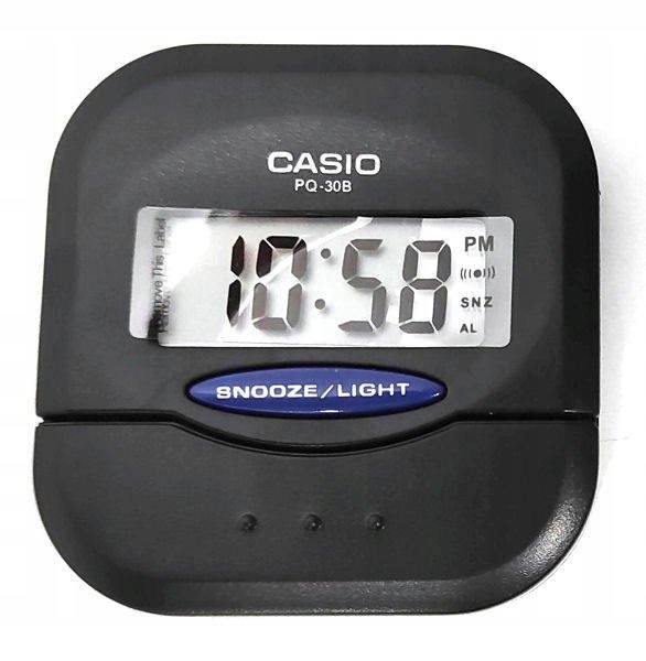 

Casio Wake Up Timer Budzik Z Drzemką PQ-30B-1EF