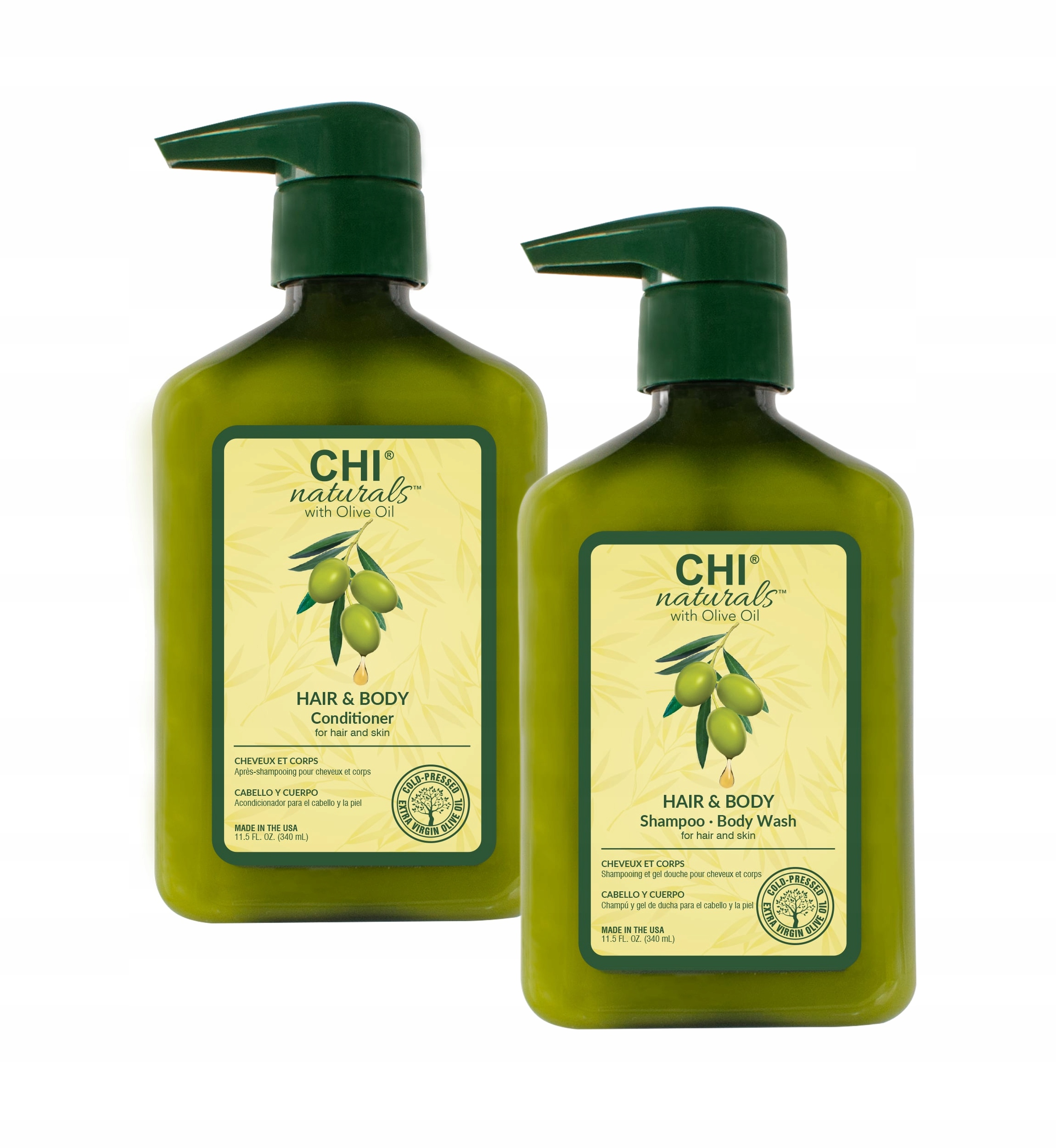 

Chi Olive Oil szampon odżywka Zestaw 2x340ml