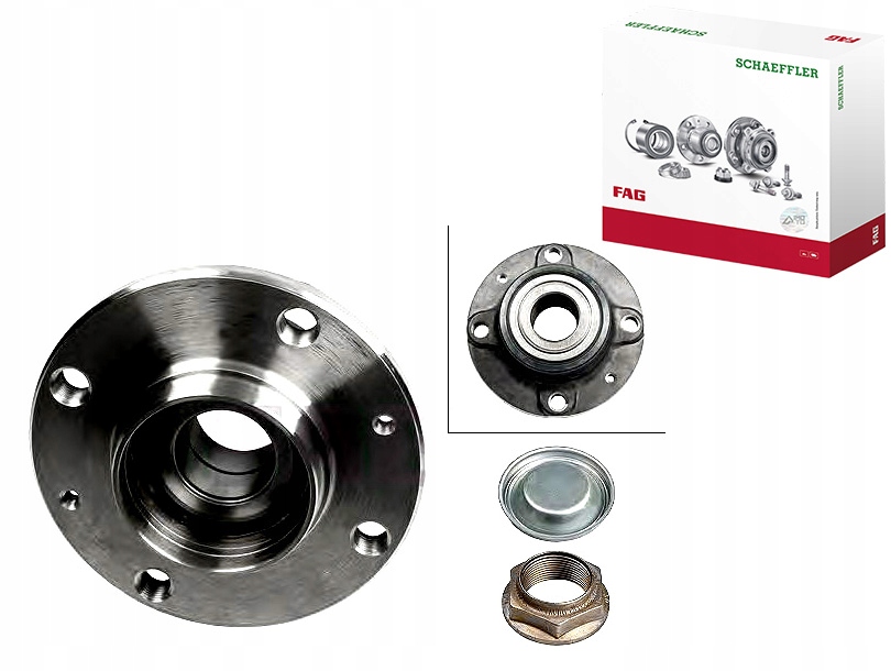 Ložisko Kola Citroen Zadní Berlingo Fag