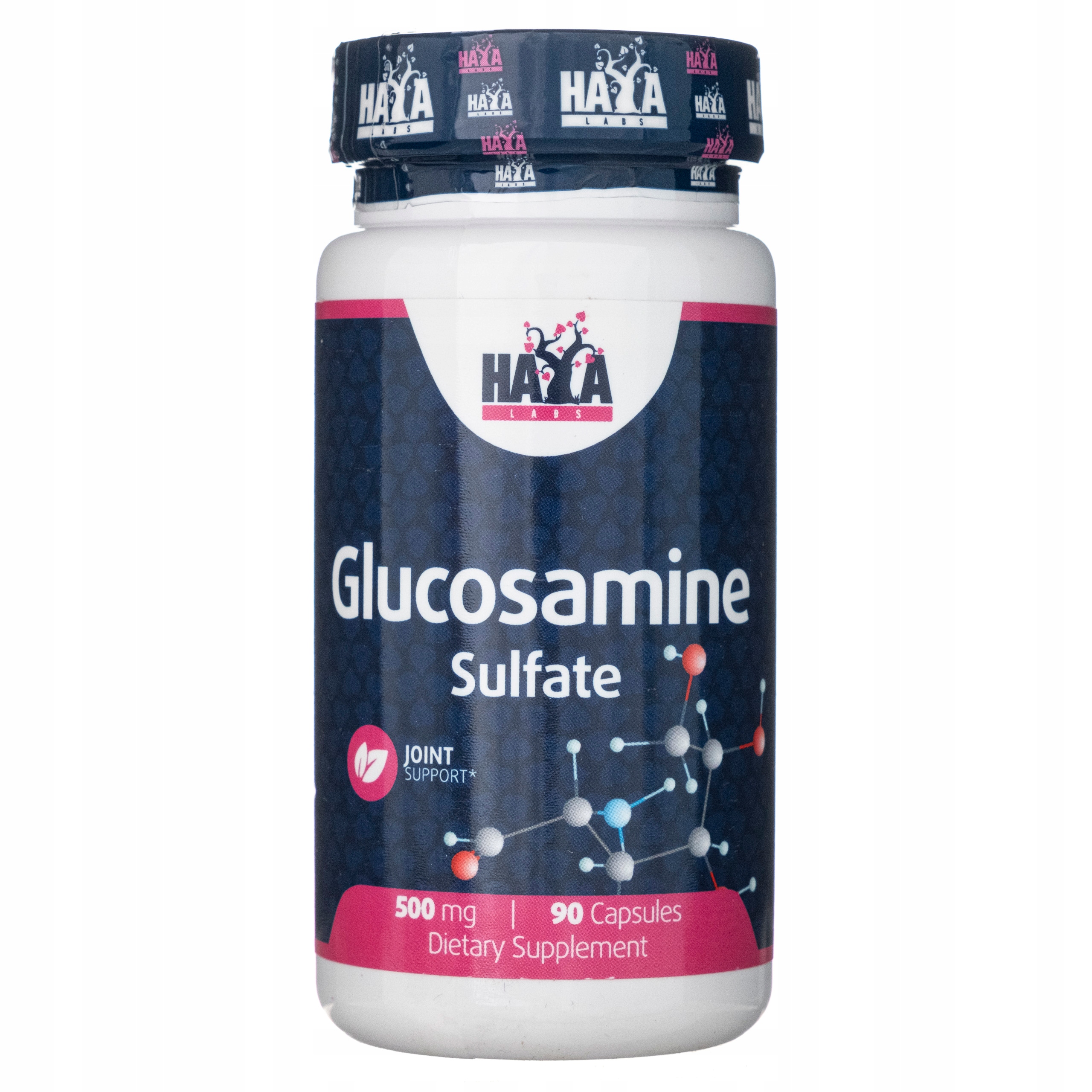 Haya Labs Glukosamín Síran 500 mg 90 kapsúl