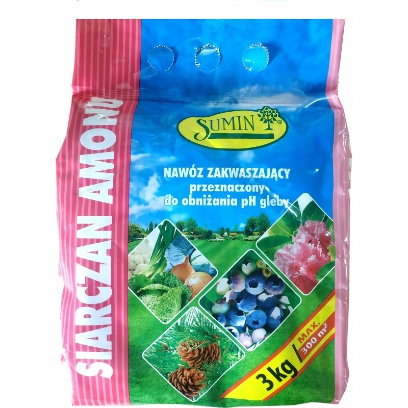 

Siarczan Amonu Nawóz Rozpuszczalny Sumin 3KG